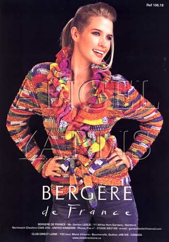 Bergere de France Shade Card